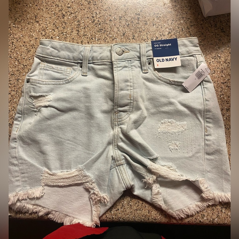 Old Navy woman’s jean shorts